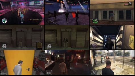 Gta Protagonists In The Nightclubs Youtube