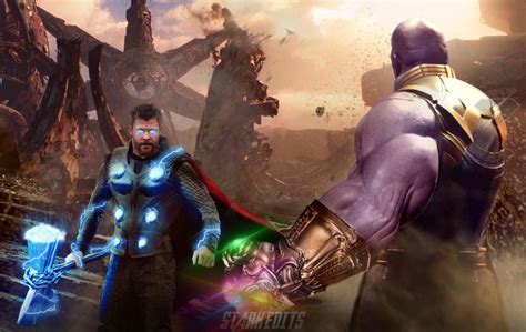 Thor Vs Thanos By Stark3879 On Deviantart