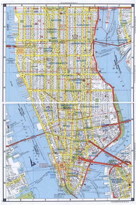Reliable Index Image Detailed Map Of Lower Manhattan