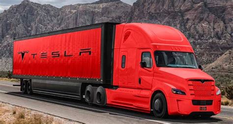 Tesla Autonomous Semi Trucks In Development Closer To Prototype The