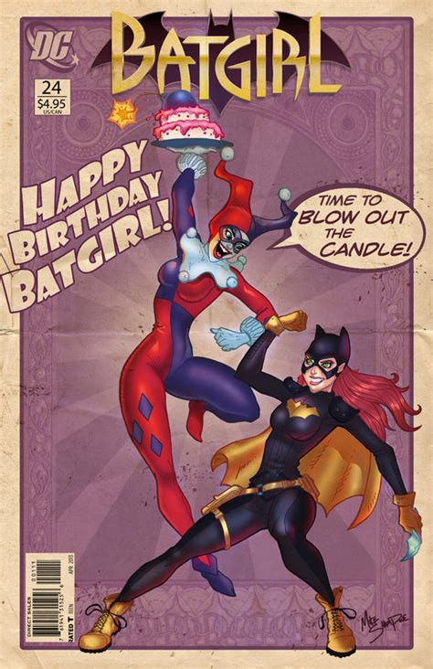 Batgirl Vs Harley Quinn Art By Mike Shampine By Mikeshampine On Deviantart