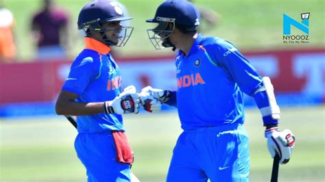 U 19 World Cup Shubman Gill Guide India To Finale Thump Pakistan By