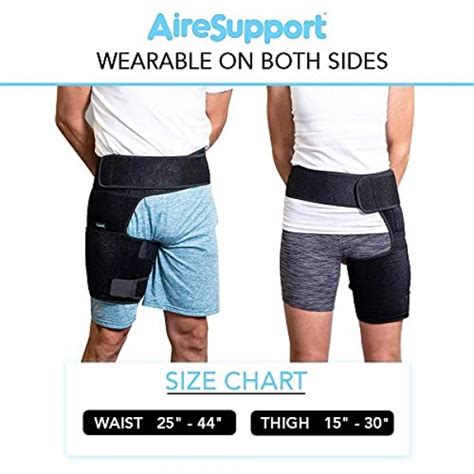 Hip And Thigh Compression Sleeve For Groin And Hamstring