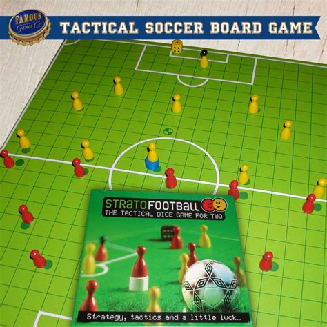Fußball ist deine große leidenschaft und du suchst nach einem guten fußball game mit täglichen herausforderungen? StratoFootball: a tactical soccer board game