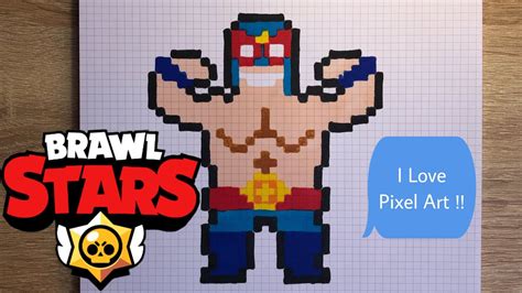 Diy how to make brawl stars item pancake art thank you for watching and don't forget to subscribe for more videos. {TUTO} Comment dessiner "El Costo" de Brawl Stars en pixel ...