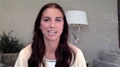 Alex Morgan Not Really Sure About Tottenham Future Youtube