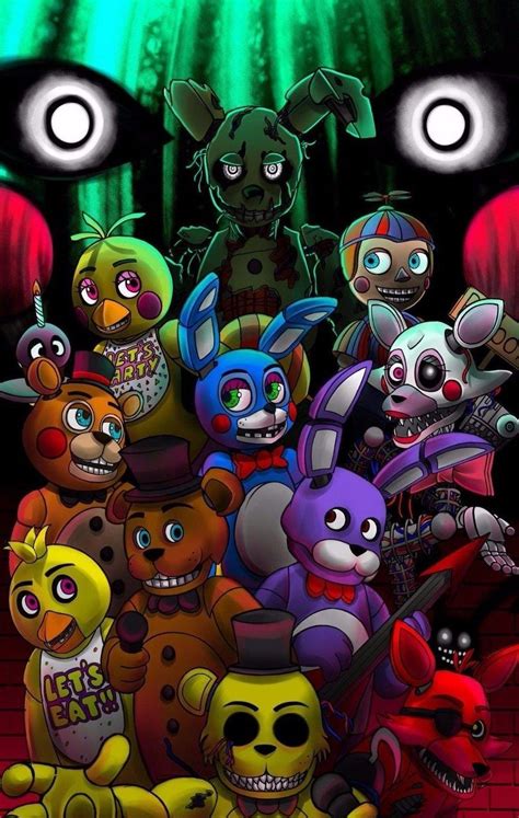 Five Nights At Freddy S Poster Game 13 X 19 Five Nights At Freddys