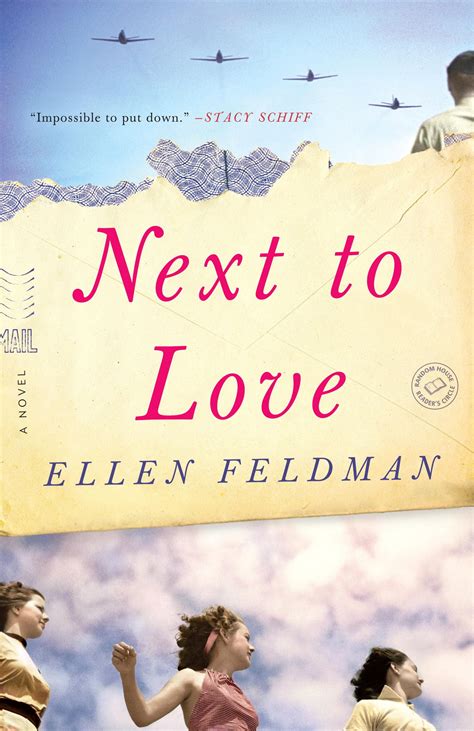 The new book has been decided and the date and location are set as well. NEXT TO LOVE by Ellen Feldman is available as a 'Book Club in a Bag' kit from the Vernon Area ...