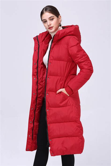2018 Hot New Thick Plus Long Hooded Womens Winter Jackets Large Size