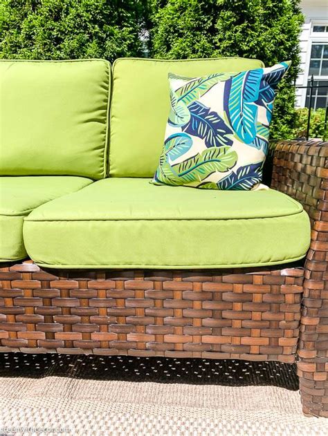 Easy Patio Updates For Summer Green With Decor