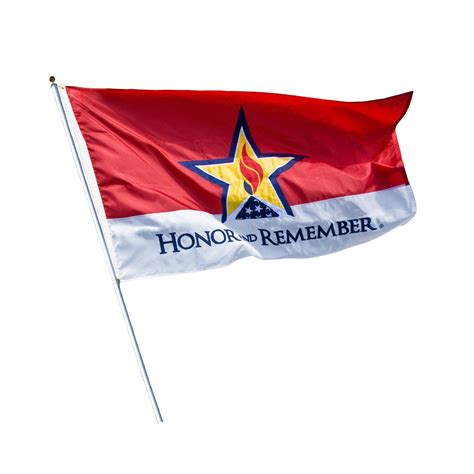 Honor And Remember Flag 2′ X 3′ Nylon Flag Overhead Door