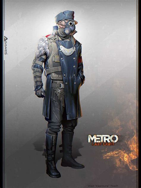 Character Concept Metro 2033 Metro Last Light Concept Art World