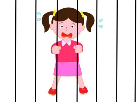 Girl Jail Illustrations Royalty Free Vector Graphics And Clip Art Istock