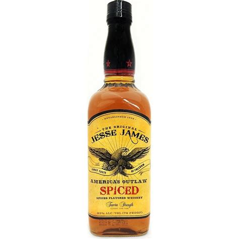 Jesse James Americas Outlaw Spiced Flavored Whiskey 750 Ml Wine