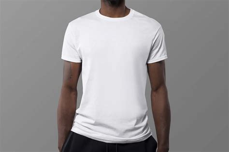 Black Blank T Shirt Mockup