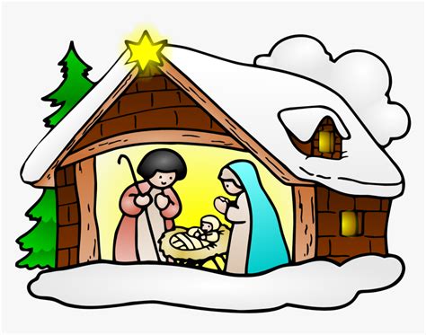 Clip Clipart Christmas Religious Clipart Christmas Nativity Scene