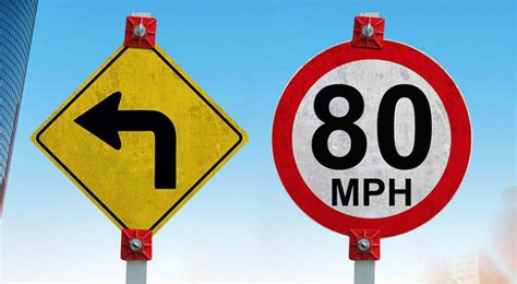 Traffic Sign Mockup In 3 Shapes Free Download