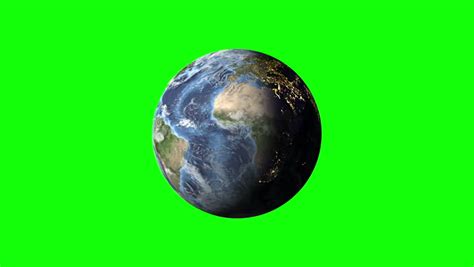 Earth Rotation Day To Night Loop Animation Slow 30 Seconds Animation