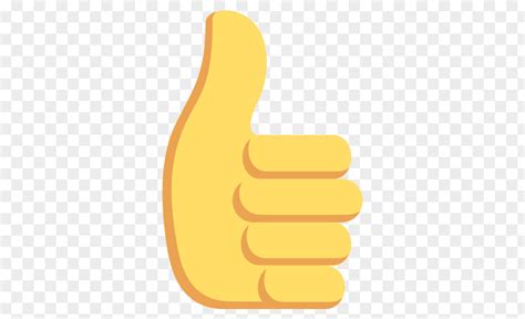Hand Emoji Thumb Signal Emoticon Smiley PNG Image PNGHERO