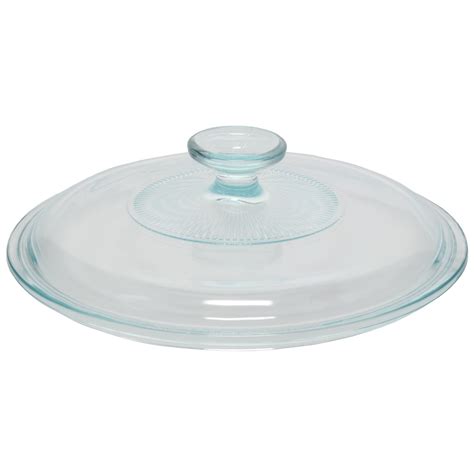 Corningware G 1c 25 Qt Fluted Round Glass Lid Cover Helton Tool And Home