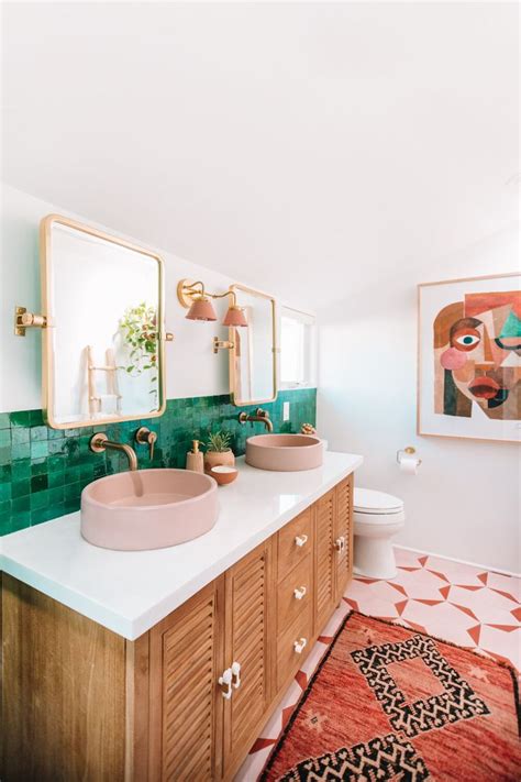 30 Inspiring Colorful Bathrooms Funky Bathroom Bathroom Colors