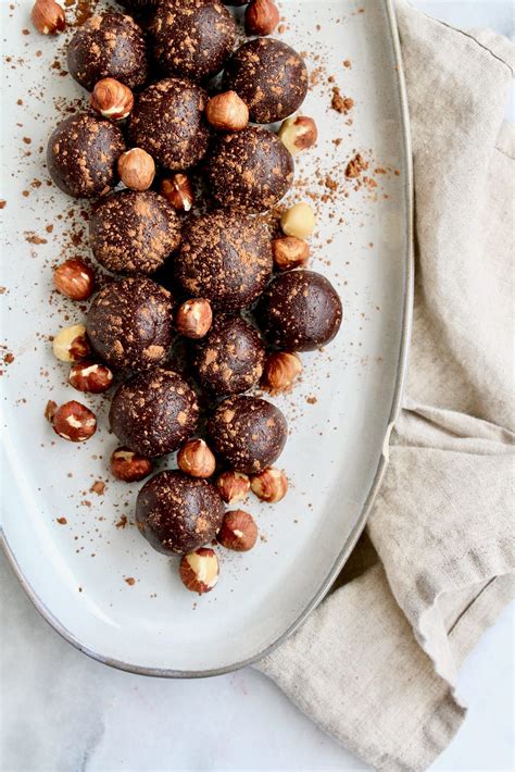 Chocolate Hazelnut Truffles Prescribe Nutrition