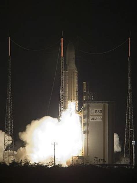 Esa Successful Ariane 5 Upper Stage Engine Re Ignition Experiment