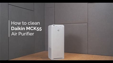 How To Clean Daikin Streamer Air Purifier MCK55 YouTube