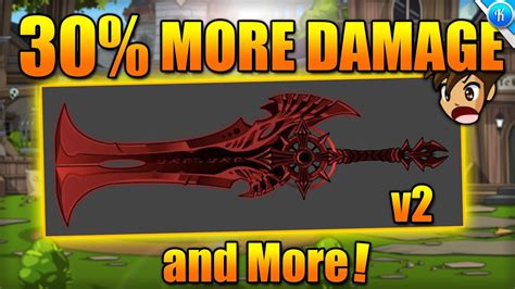 30 More Damage The Best Weapon In Aqw Adventurequest Worlds Youtube