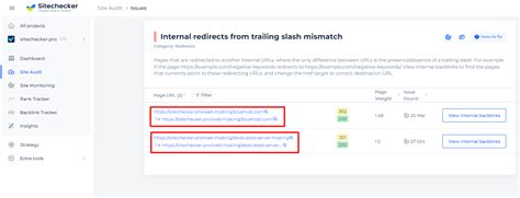 How To Fix Internal Redirects From Trailing Slash Mismatch Sitechecker