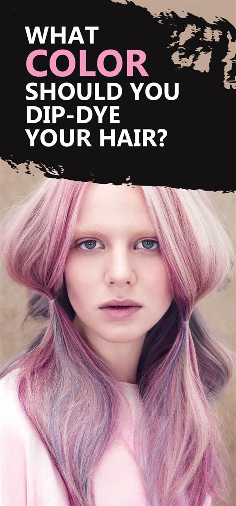 After coloring the hair, the hair should be given the necessary care with good care. What Colour Should You Dip-Dye Your Hair? | Hair quiz ...
