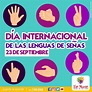 Día Internacional de las Lenguas de Señas, 23 de septiembre - Al Acecho RD