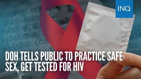Doh Tells Public To Practice Safe Sex Get Tested For Hiv Youtube