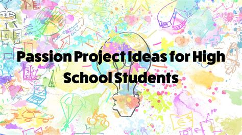 Passion Project Ideas for High School Students — Inspirit AI