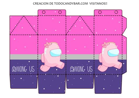 Kit De Among Us Para Imprimir Gratis Todo Candy Bar En 2021 Kit