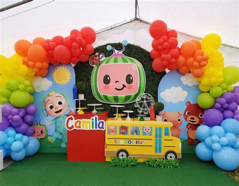 Cocomelon Theme Party For Camila Happy 2nd Birthday Thanks To Mom