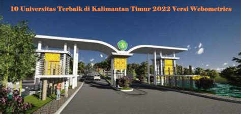 10 Universitas Terbaik Di Kalimantan Timur 2022 Versi Webometrics