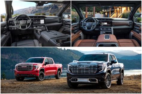 2022 Gmc Sierra Interior Denali Ultimate And Sierra At4x Tractionlife
