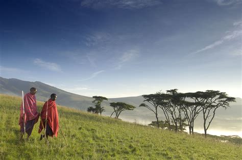 Maasai In The Ngorongoro Highlands Tanzanie Kenya Pays