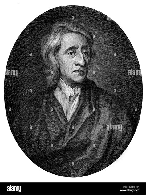 John Locke Vertues Engraving Of A Picture By Sir Godfrey Kneller