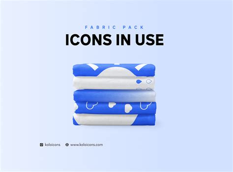 Fabric Pack Icons By Koloicons On Dribbble