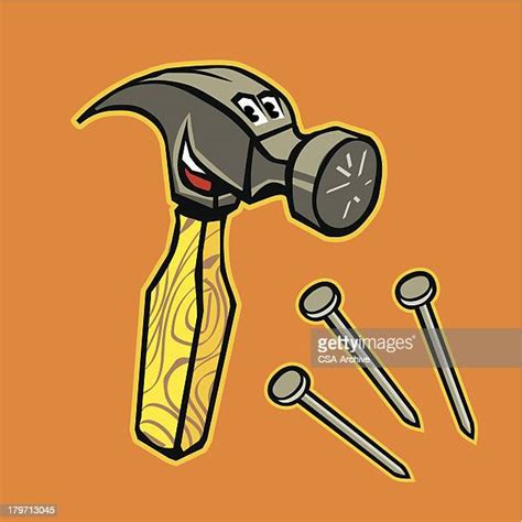 Hammer And Nails Vector Photos And Premium High Res Pictures Getty Images