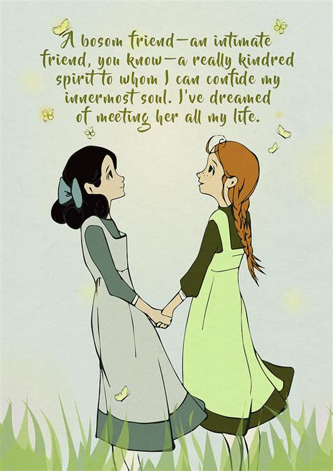 Anne Of Green Gables Print Wall Art Quote Lm Montgomery Anne Shirley