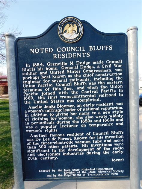 Council Bluffs Residents Historic Marker I 80 Rest Area Ne Flickr