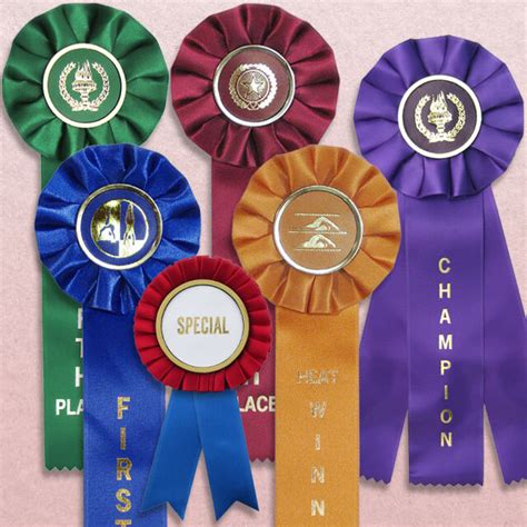 Rosettes And Award Ribbons Personalized Ribbons