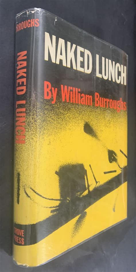William Burroughs Naked Lunch Grove Press Us Hardback First Edition
