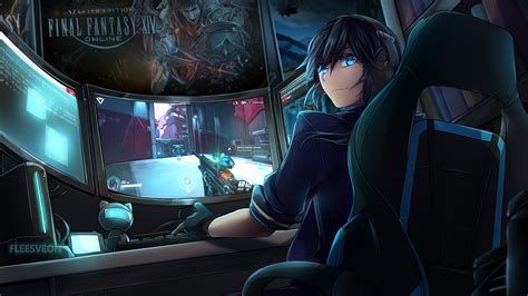 2560x1440 Anime Gaming Boy 1440p Resolution Hd 4k Wallpapers Images