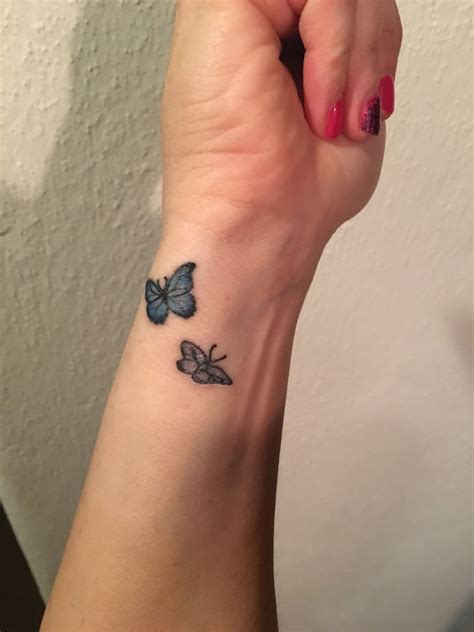 Tiny Butterfly Wrist Tattoos Small Tattoos For Women Tiny Tattoos