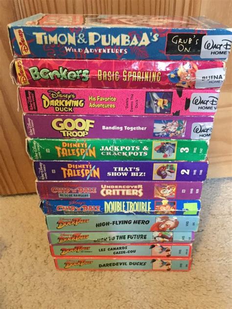 A Look At My Disney Vhs And Dvd Collection Part 1