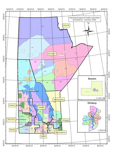 Concept Regional Health Authority Rha Districts And Zones In Manitoba